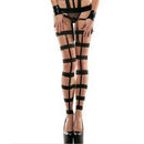 Womens Fashion PU Top Thigh-Highs Stockings & Garter Belt Suspender Hot Tre S.AU
