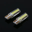 4 X W5W 168 T10 3W Shows Wide Light Silicone License Plate Reading Lamp