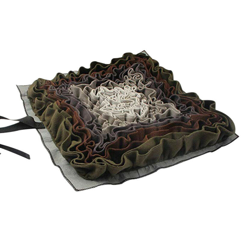 Pet Dog Snuffle Mat Feeding Mat Washable Pad Smell Training Blanket Nose Wo