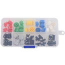 Tactile Push Button Switch Momentary Tact & Cap 12x12x7.3mm for Assorted Ki
