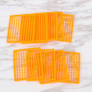 10Pcs Fishing Hair Rig Tackle Carp Bait Stoppers Lure Fish Holding Orange