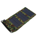 Outdoor Portable Solar Panel Green 5W Solar Folding Panel Usb Charger Campi