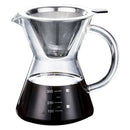 400Ml Pour Over Coffee Maker Drip Thicken Glass Container Hand Percolators