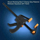Quick Adjustable Woodworking Clip Quick Grip Squeeze Clamp Hot Carpent U0N5 W6D6