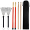 1 Pair 5A Drum Sticks Classic Maple Wood Drumsticks Set 1 Pair Drum Wire Br