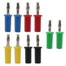 10pcs 4mm Banana Plug Male Adapter for High Voltage Speaker Audio