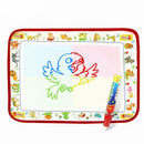 Baby Kids Doodle Water Painting Cloth Water Drawing Play Mat with Magic Pen