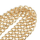 2x Fashion Long Chain Strap Womens Shoulder Bag