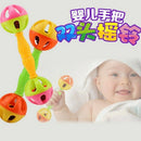 Plastic Cartoon Baby Hand Bell Rattles Music Gift For Newborns Children Toys new