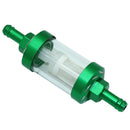 Universal 8Mm Aluminum Motorcycle Inline Fuel Filter For Car Dirt Bike Scoo