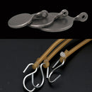 3x Portable  Target 2.5/3/4cm Aim Spinning Reset Stainless Steel Target