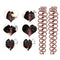 Women Girls Party Fashion Accessories Hair Styling Wavy Hair Tails Clip Stick