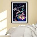 5D DIY Full Drill Diamond Painting Letter Embroidery Mosaic Craft Kit Decor