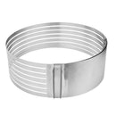 Stainless Steel Round Cake Layer Cutter Mold Cake Slicer Circle Cake Mold