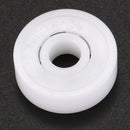 1 x 626 deep groove ball bearing plastic glass 6 * 19 * 6mm, white P7K2