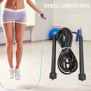 Skipping Rope PVC Adjustable Jump Rope Training Exercise Equipment (Black)