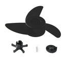 Powerful Prop 3-Blade Electric Trolling Motor Outboard Propeller Replacement Kit