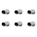 6Pcs Zinc Alloy Sportwear Clothes Rope Shoelace Cord Lock Stopper Fastener