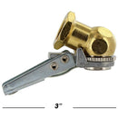 Air Chuck Open Flow Ball Tire Inflator Air Chuck Brass with Clip for Tire I D4M6