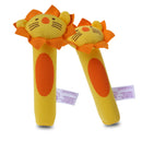 Developmental Animal Soft Stuffed Infant Baby Plush Toys Rattles Kids Lion