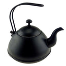 2L Tea Kettle Coffee Pot Steel Stovetop Teapot Stove Teakettles Black