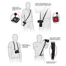 Quick Release DSLR Camera Cuff Wrist Belt Leash Shoulder Strap Sling+ABS Buckle