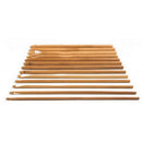 12X 6 Bamboo Handle Crochet Hook Knit Craft Knitting Needle Weave Yarn 3-10mmJ!E