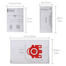 20x Dust Bag Vacuum Cleaner Filter Bag for Miele FJM Air Clean Vacuum Clean C7B2