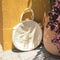 Simple Women Straw Big Round Handbag Tote Girl Circle Casual Beach Wristlet
