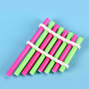 DIY Simple Pan Flute Toys Creative Panpipe Kindergarden Art Children Gift