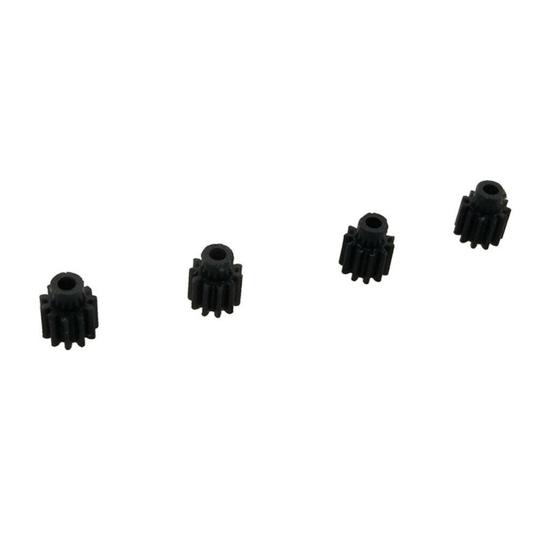 4pcs 11T Pinion Gears for VISUO XS809 XS809HC XS809HW, Black