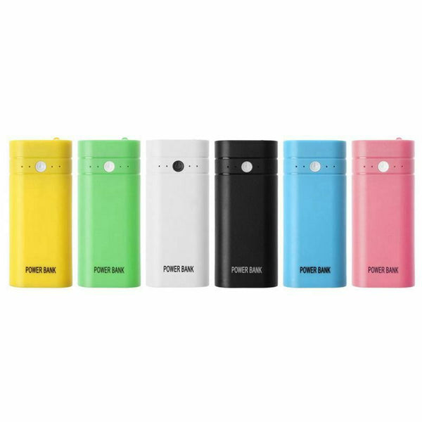 5600mAh Mini USB Port 2x 18650 Battery Charger Holder Power Bank Box Shell  P4W9