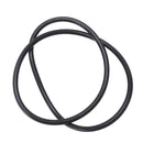 135 mm x 3.5 mm Flexible Rubber O-ring Seal Gasket Seal Black