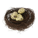 Pack of 5pcs Artificial Speckled Bird Eggs for Crafting,Favors,Embellishing