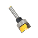 Template Flush Trim Hinge Mortising Router Bit - 1/4" Shank - 3/4"Wx 5/16"H
