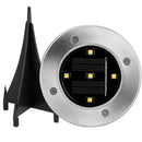 5 LED Solar Powered Outdoor Garden Path Lighting Yard Lawn Road Spot Light  M7K8
