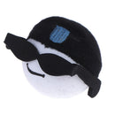 1Pc White handsome boy car antenna pen topper aerial eva ball decor ornamenB.ES