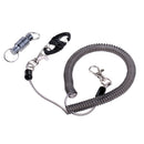 Fishing Lanyard w/Magnetic Net Release Wire Steel Secure Plier Lip Grips