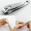 Newly Stainless Steel Finger Toe Nail Clipper Trimmer Gift .Manicure Z8Q3