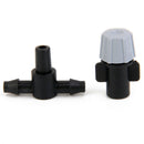 40pcs Sprinkler Heads Atomizing Nozzle + T Joint Misting Watering Irrigation