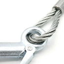 Great Performance 5000kg Tow Strap Tow Rope Steel Hooks 10mm 4m AP3331