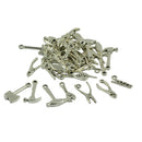40pcs Assorted TOOL Charms Hammer Piler Wrench Pendants Jewelry DIY Crafts