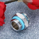 1pc G1/4 Dual External Thread Tube Connector for PC Water Cooling System A
