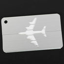 New Aluminium Travel Luggage Baggage Tag Suitcase Identity Address Name Lab P2X1
