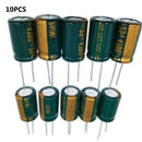10PC 25V 4700UF Low ESR Impedance High Frequency Aluminum Electrolytic Capacitor