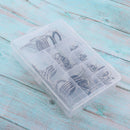 75pcs Fishing Rod Pole Guides Tip Rings Repair Kit Mixed 8 Sizes