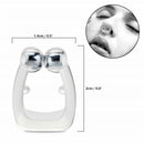 2 X Magnetic Anti Stop Snoring Snore Stopper Sleep Nose Clips Device Aid w/Box