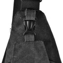 Flrsh Men's Canvas Unbalance Backpack Shoulder Sling Chest/Hiking Bicycle B