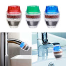 Activated Carbon Round Faucet Water Tap Filter Clean Purifier Filtration