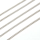 Extra Long Strong Metal hipster Key Wallet Belt Ring Clip Chain keychain 3C